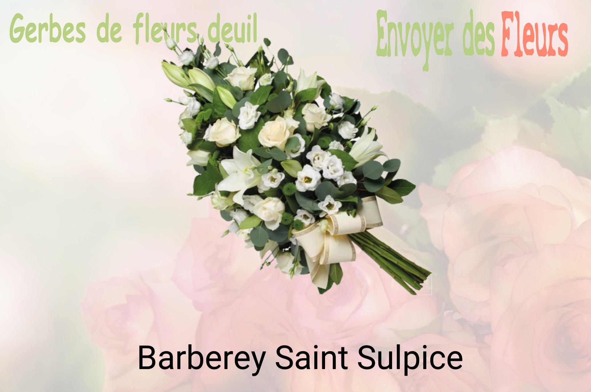 Gerbe de fleurs de deuil livrée à Barberey-Saint-Sulpice